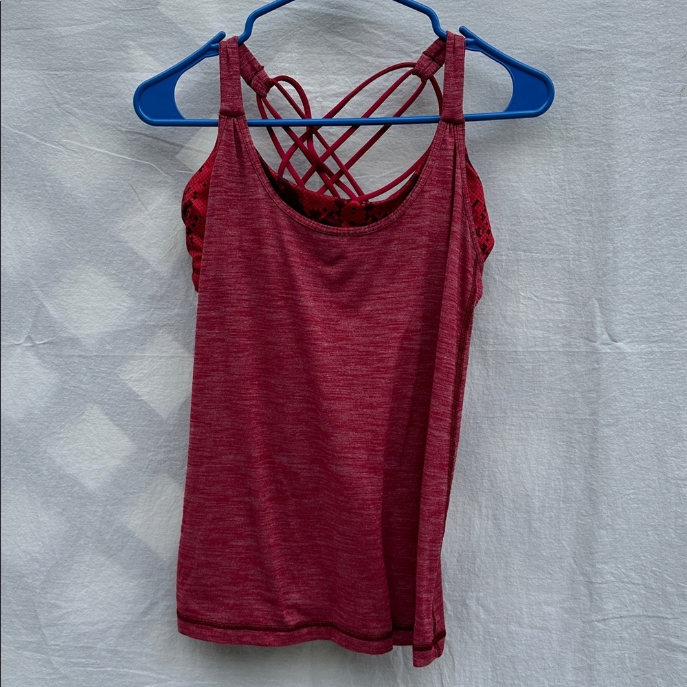 Lululemon Criss Cross Back Tank Top